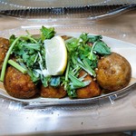 築地銀だこ - パクチーレモンたこ焼き