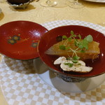 トゥ・ラ・ジョア - 大根とフカヒレの椀物