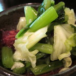 Sake Koma - 山菜のワサビ漬け
