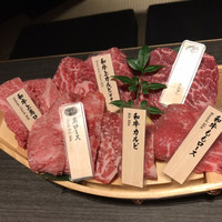 和牛焼肉 土古里 浅草店 - 和牛の盛合せ6種