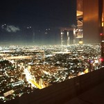 ニューヨーク・グリル - 店内から見える夜景( ☆∀☆)