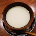 月泉 - 橙の杏仁豆腐