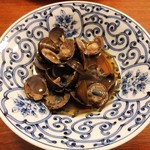 月泉 - 前菜　蜆の紹興酒漬け