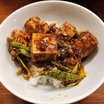 月泉 - 四川風麻婆豆腐　即席麻婆丼