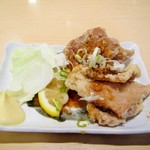 Ramen Sekai - 油淋鶏・ハーフ。350円