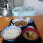 永井食堂 - （2018/7月）「もつ煮定食」