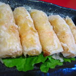 上海家庭料理 大吉 - 海老すり身ライスペーパー揚　ｂｙ すぷちん