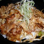 漢方和牛ダイニング　満天 - 漢方豚生姜焼き丼