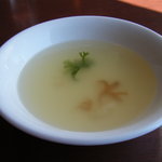 シーフードレストラン メヒコ 東京ベイ有明店 - カニと海藻のスープ