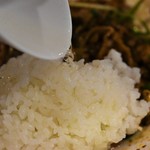 ラボラトリー - 鶏ガラスープ&ライスセット（ご飯を入れてスープをかけます）