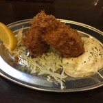 とんかつ ひろ喜 - カキフライ単品（2ケ）（¥380）
