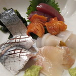 ふく田 - 刺身盛合せ