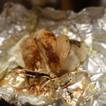 新日鐵住金名古屋きそこま山荘 - 鯛と松茸のホイル焼き