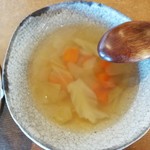 Sanno Kura - セットのスープです