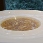 齋華 - トラザメフカヒレと上海蟹のスープ