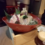 厨 盛田 - 天然刺身の四種盛り