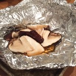 まき村 - 松茸のホイル焼き