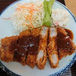 えびす食堂 - お店おすすめのとんかつ