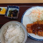 えびす食堂 - トンカツ定食７５０円