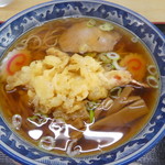 あべ屋食堂 - 天ぷらラーメン７３０円(税込）