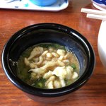 うどん心 - 麺つゆにぶち込みます。