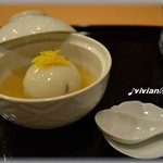 大屋 - 小鉢(海老芋饅頭ゆず風味あんかけ)