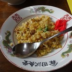田沢食堂 - 半チャーハン380円