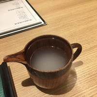 手打ちそば 大石 - そば湯の濃度が高い