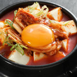 Kimchi sundubu jjigae