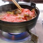 The INNOCENT CARVERY - 松茸と神戸ビーフのすき焼き