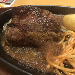 ステーキ宮 - てっぱんステーキランチ 140。
            美味し。