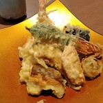 手打ち十割そば 振甫町 縁 - 天せいろ　天婦羅