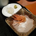 手打ち十割そば 振甫町 縁 - 天ぷらは塩で