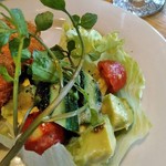 つばめグリル - [料理] 付け合わせのサラダ アップ♪ｗ