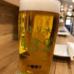 Yasai Too Nabe To Age Mon To Tomari Gishimizu - こだわりの生ビール　最高の泡をご提供致します！麒麟一番搾り