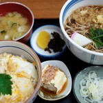 富士見屋 - ホタテ丼セット　1,200円