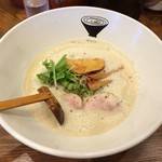 メンヤ モクモク - 泡立鶏白湯750円