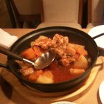 あかり - タットリタン  韓国風肉じゃが　 もともと、夏にスタミナをつけるためのスープとして家庭でもよく作られる鶏肉料理