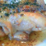 チャヤ ジャルディーノ シロヤマ - GIARDINO SHIROYAMA 若鶏のモモ肉ローストハニーマスタードソース　アップ.jpg