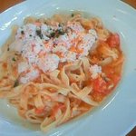 チャヤ ジャルディーノ シロヤマ - GIARDINO SHIROYAMA 生パスタ　ずわい蟹のトマトソース③.JPG