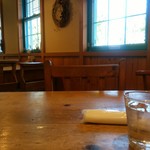 ポワール - 座ったテーブルからパチリ