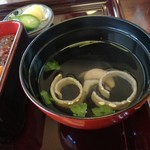 炭焼うなぎ あおいや - 肝吸い