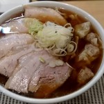 手打ちラーメン 清仁軒 - 【2018.10.09(火)】醤油チャーシューワンタンメン(大盛・232g)1,150円