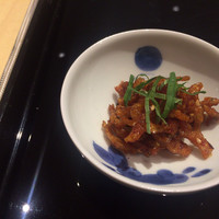 中國菜 心香 - 白魚の揚物山椒風味(ピリッとしてビールに合う)