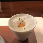 レストラン ラリューム - 栗カボチャのスープ