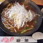 中華料理　彩華 - ネギ味噌ラーメン