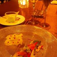 RISTORANTE OZIO - 【平目のcarpaccio】綺麗ですね♪ ☆3.5