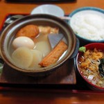 江戸家 - おでん定食　700円