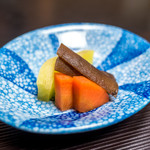 割烹 渡辺 - 漬物