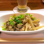 キッチンひとさら - ジャガイモと挽肉の炒め物